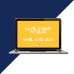Covid Comms April 2020 Webinar Avatar