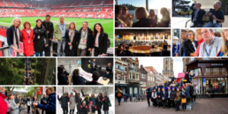 W100 study tour collage