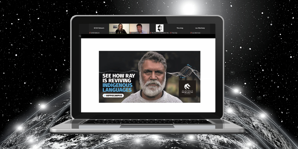 Storytelling webinar: University of Newcastle; Indigenous languages campaign