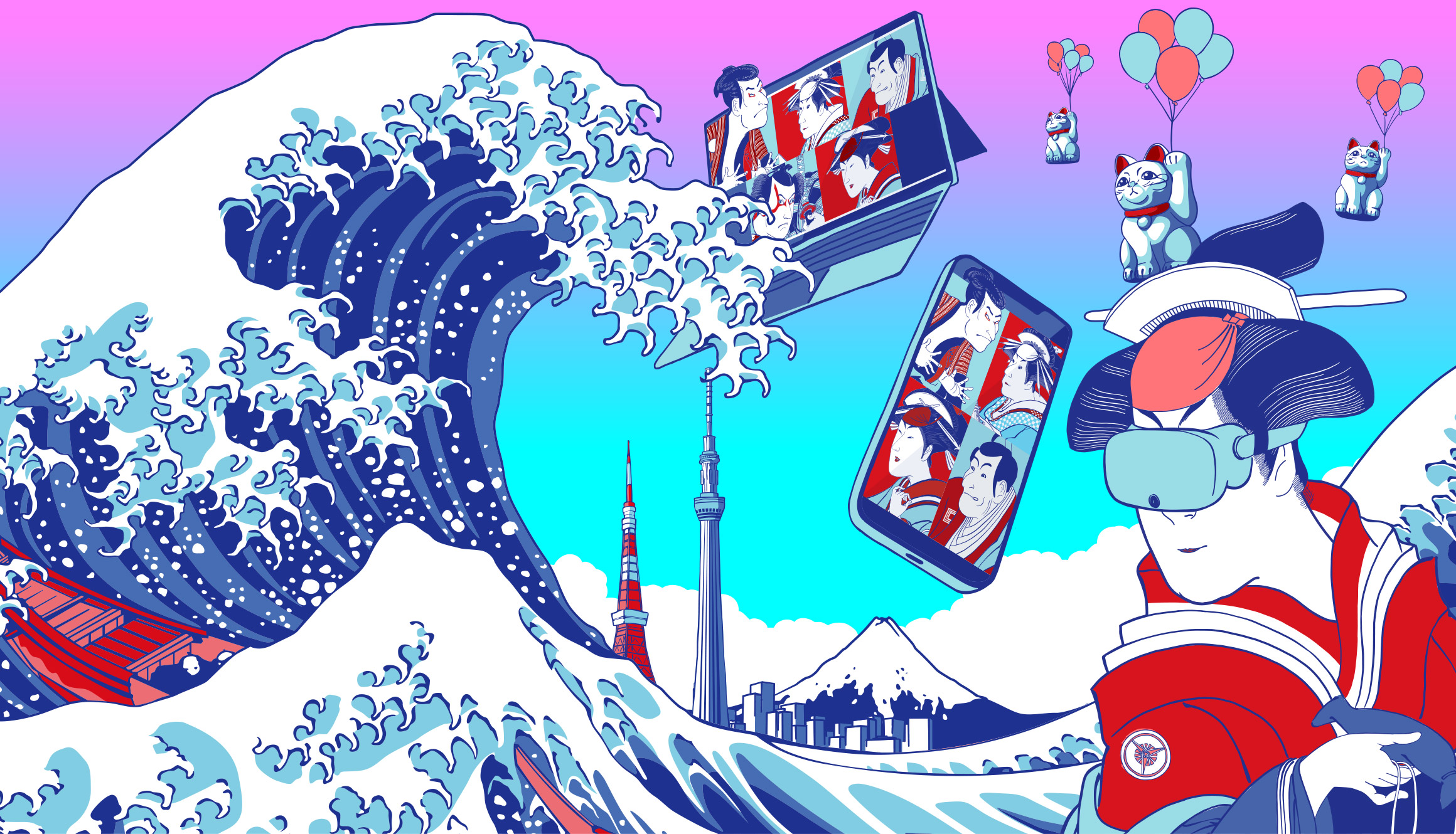 Keio University host Experience Japan Exhibition 2021 Online The