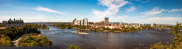 City of Ottawa Ontario skyline