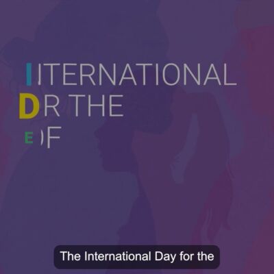 Image for the Tweet beginning: Today is the International Day