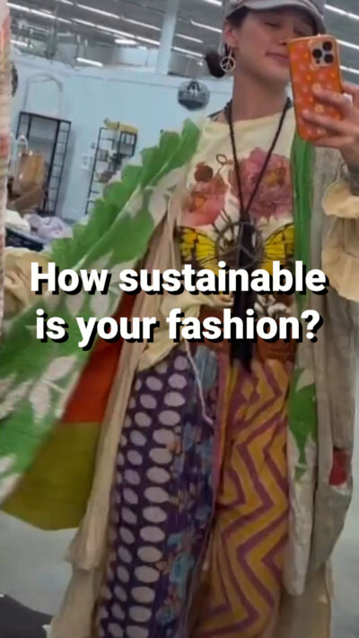 Image for the Tweet beginning: 100 billion pieces of clothing